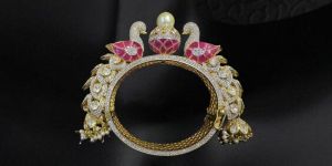 Ruby Peacock Bangles