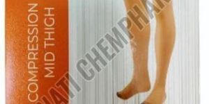 Mid Thigh Medical Compression Stocking