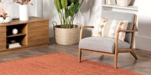 Rigo Hand Woven Jute Area Rugs