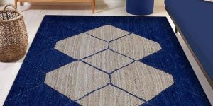 jute handwoven natural braided carpets