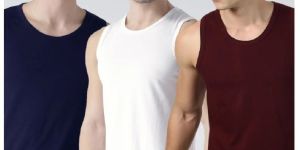 Mens Cotton Sleeveless Gym Vest