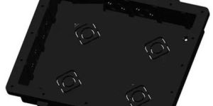 Black 16 Modular PVC Concealed Box