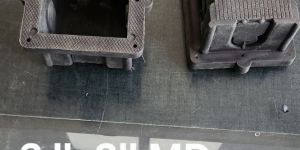 Grey 3 X 3 Modular PVC Concealed Box