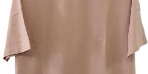 Mens Brown Cotton T Shirt