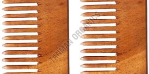 Neem Wood Single Detangle Comb