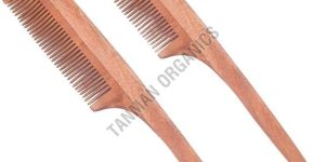 Neem Wood Rat Tail Comb