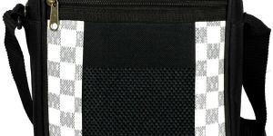 10 X 8 X 3.5 Inch Black Matty Sling Side Bag