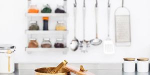 Mango Wood Metal Roti Box with Bird Knob