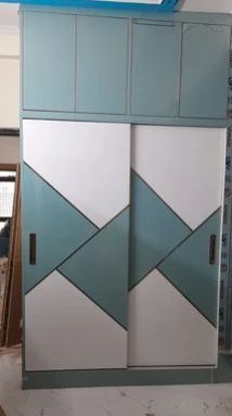 Modular Printed Wooden Wardrobe