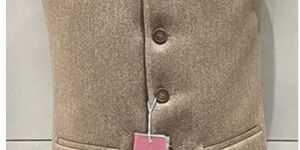 Mens Golden Brown Nehru Jacket