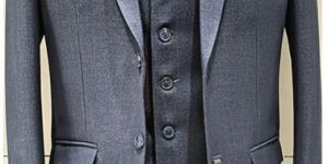 Three Piece Mens Grey Suit