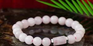 Rose Quartz Tumble Bracelet
