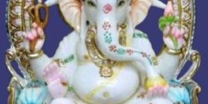 Beautiful Ganesh Marble Statue