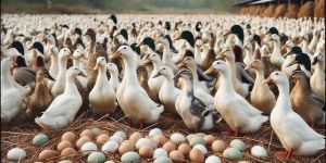 White Pekin Duck Hatching Eggs
