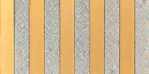 Striped Glass Mosaic Tile