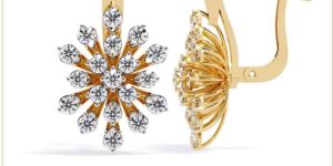 Luxury Natural Diamond Earrings