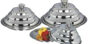 Mirror Finish Stainless Steel Cozy Dish