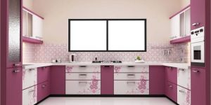 Classic Deco Paint Modular Kitchen