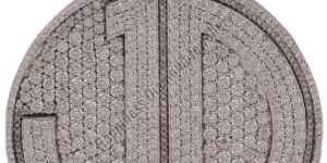 Customize Silver Iced Out Pendant