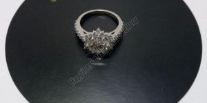 Gold Engagement & Wedding Ring