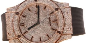 Half Iced Out Luxury Watch
