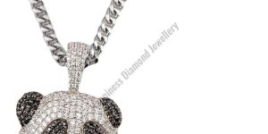 Panda Full Iced Out Pendant