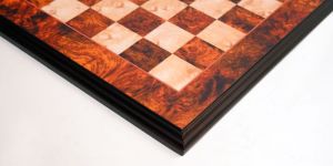 CMB-005 Designer Exotic Red Wooden Chess Board
