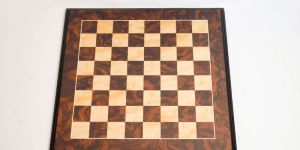 CMB-006 Maple & Victorian Walnut Wooden Chess Board