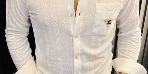 Mens White Premium Shirt