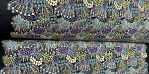 Machine Embroidered Garments Fabric