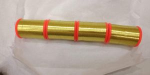gold imitation half fine zari thread