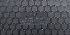 Electrical Rubber Mats, Black