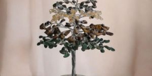 Money Magnet Crystal Stone Tree