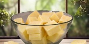 Rectangular White Milky Cube