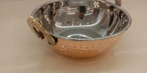 Copper Steel Kadai