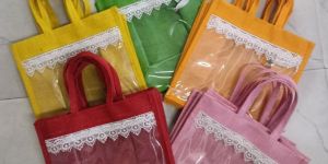 Jute Transparent Bag