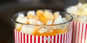 Decorative Popcorn Candle