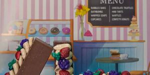 Fruit Eclair Loaf Handmade Dessert Soap