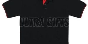 Mens Black Polo T Shirt