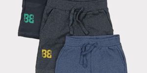 B16206 Boys French Terry Shorts