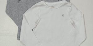 G21889 Girls Plain T-Shirts