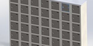 Mild Steel Mobile Phone Locker