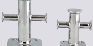 Stainless Steel Flat Head Cross Bollard for Mooring & Docks