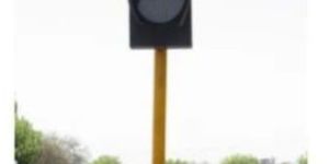 Yellow Solar Blinker Light