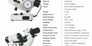 Manual Lensometer RL-1000 Double Target Make Unitech Vision