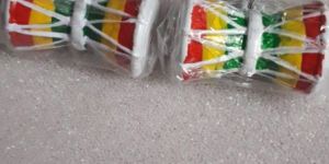 PVC Key Chains Damru