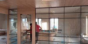 12mm Toughened Glass Partition