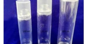 Transparent Plastic Crimp Spray Bottle