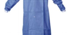 Spunless Wraparound Reinforced Surgical Gown