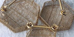 Iron Hamper Basket Set Of 3